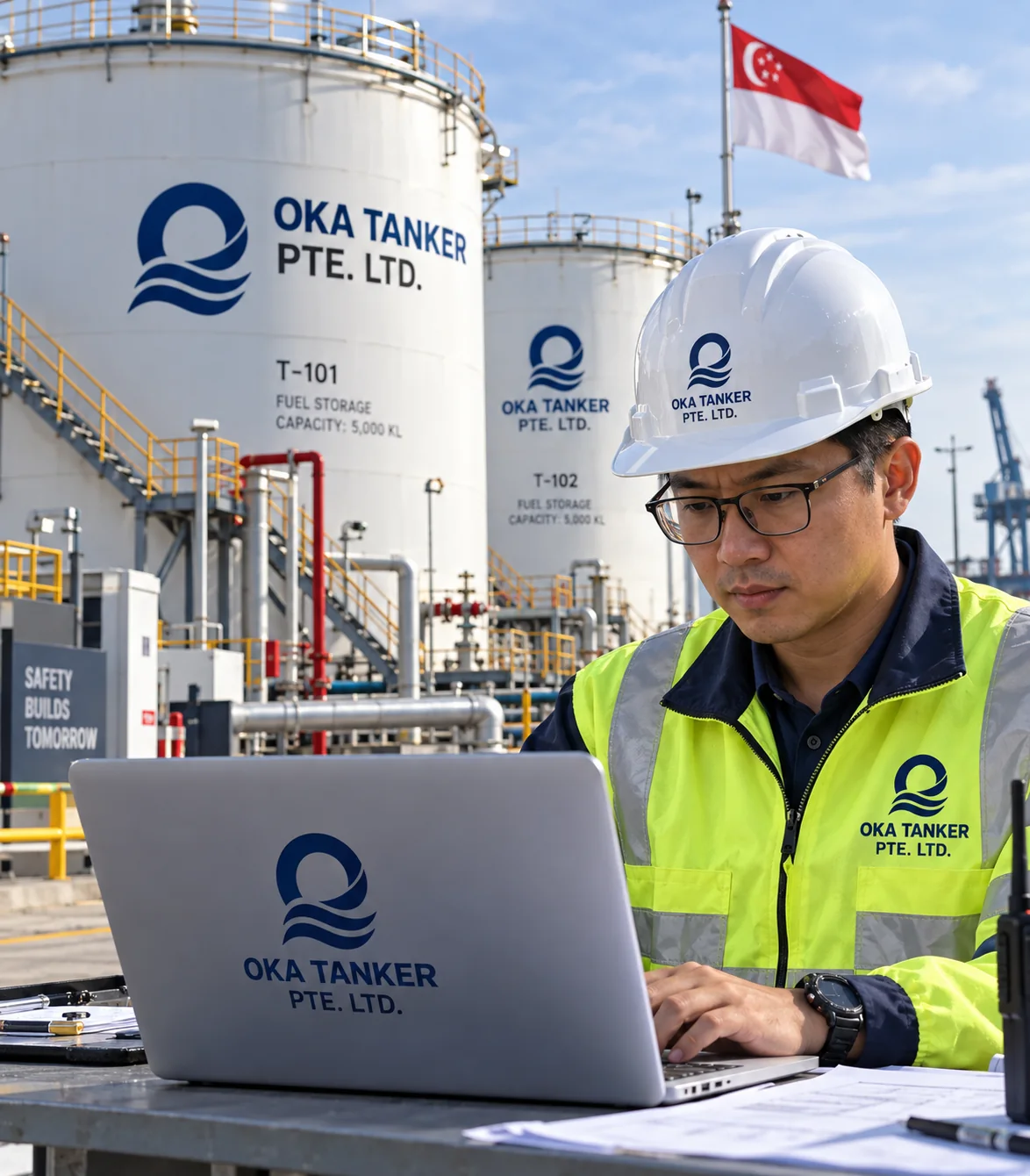 OKA TANKER operations professional